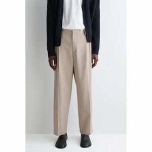 COS Pleated Relaxed-Fit Tapered Pants